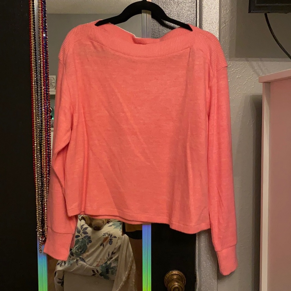 Pink sweater